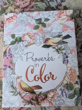 Proverbs In Color 44 Christian Cards To Color